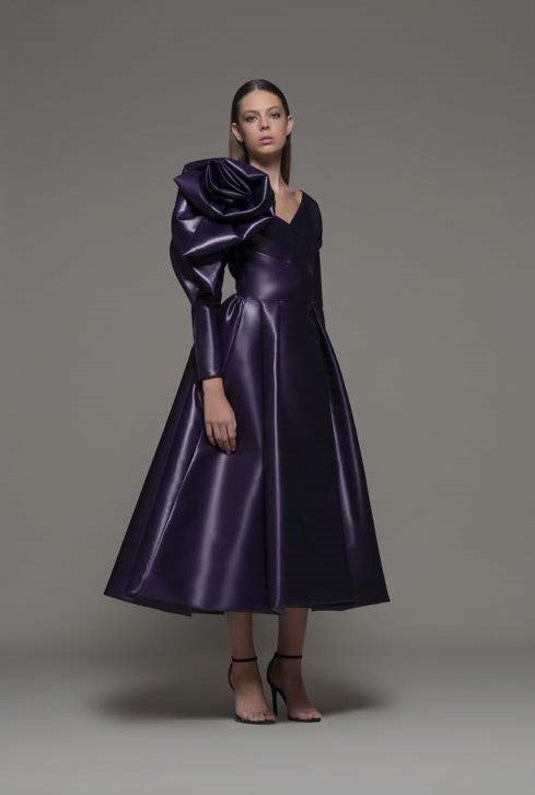 Arzana Long Sleeve Midi Dress