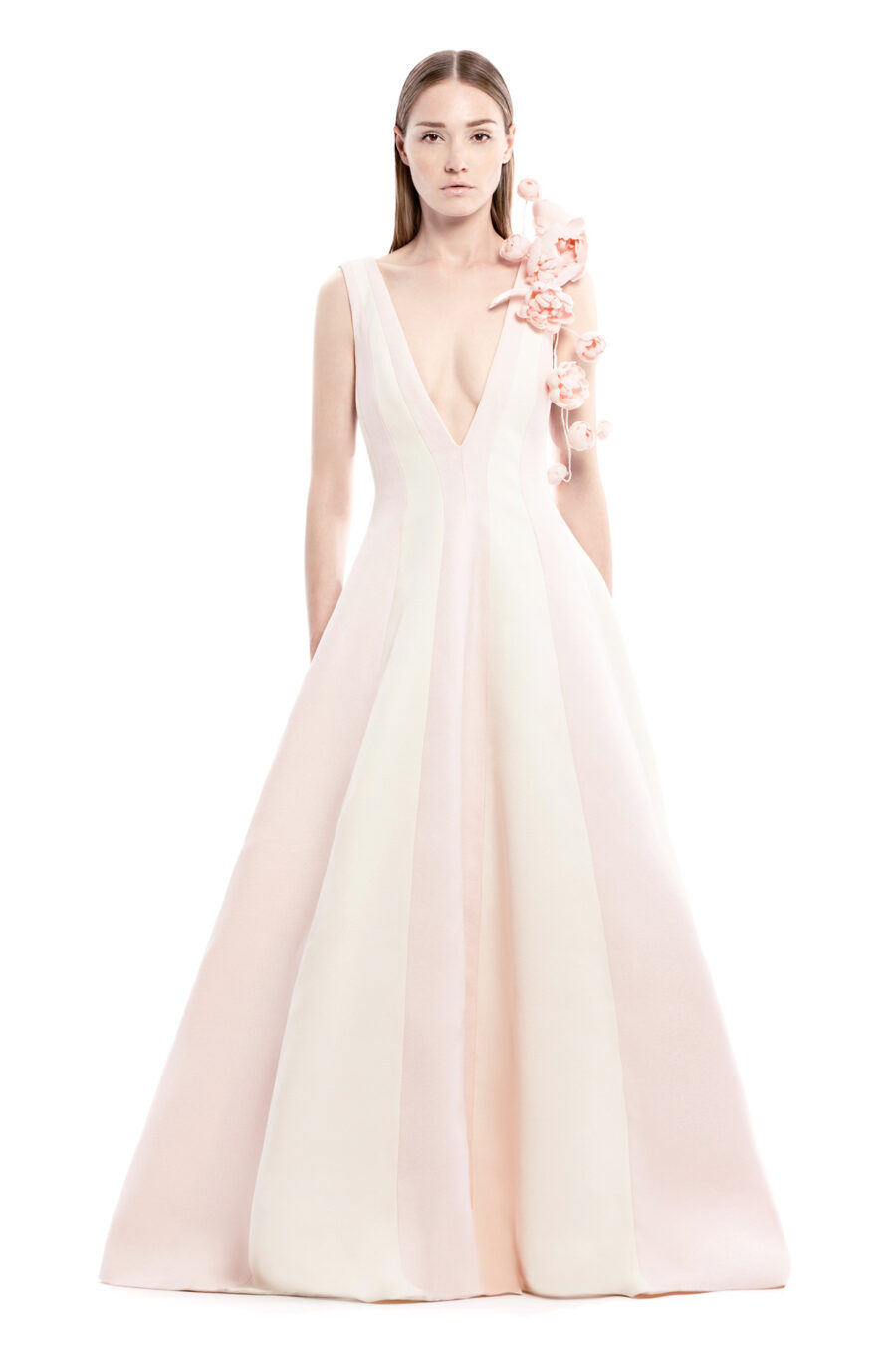 Peony Zebrine Gown