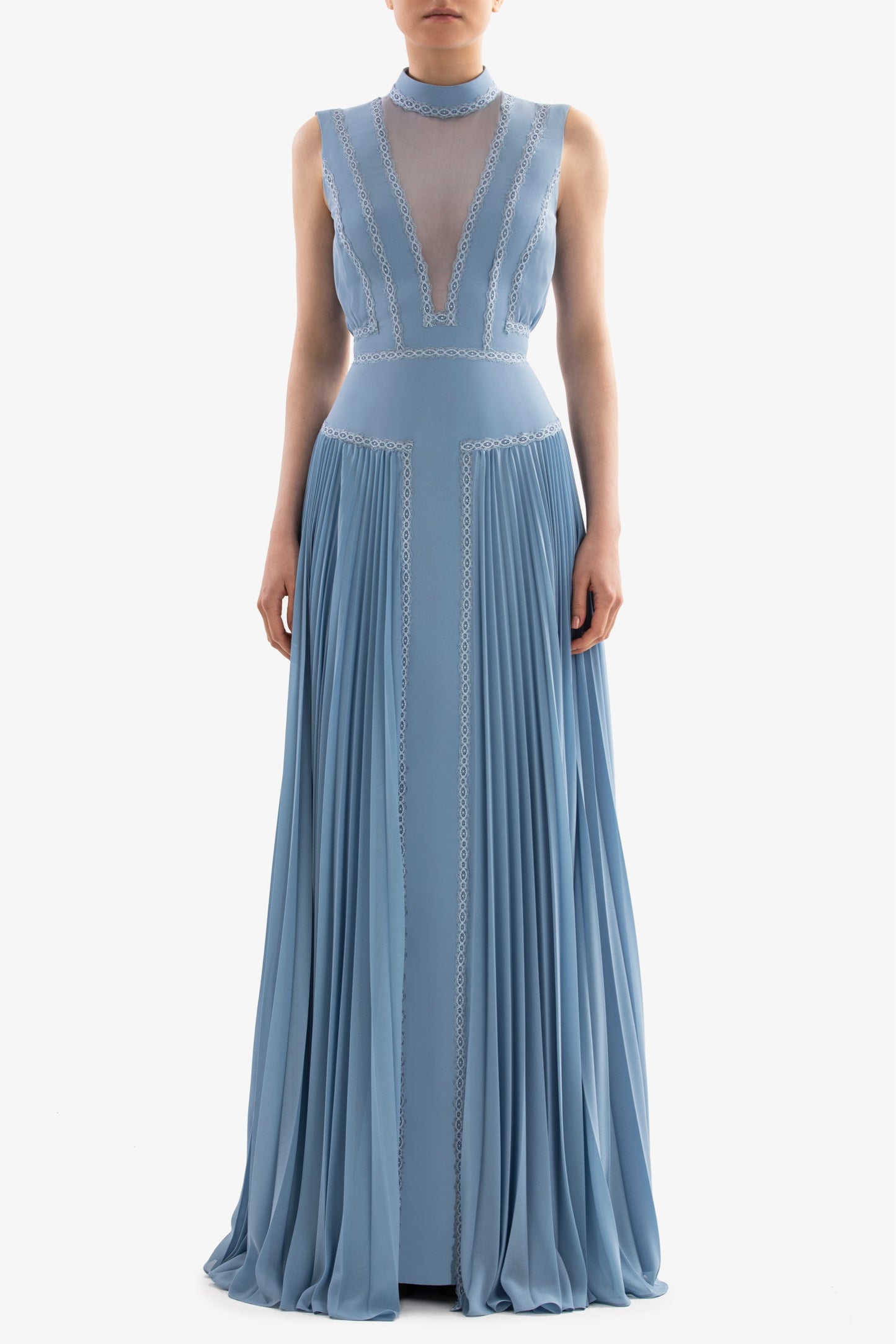 Crepe-Georgette Gown