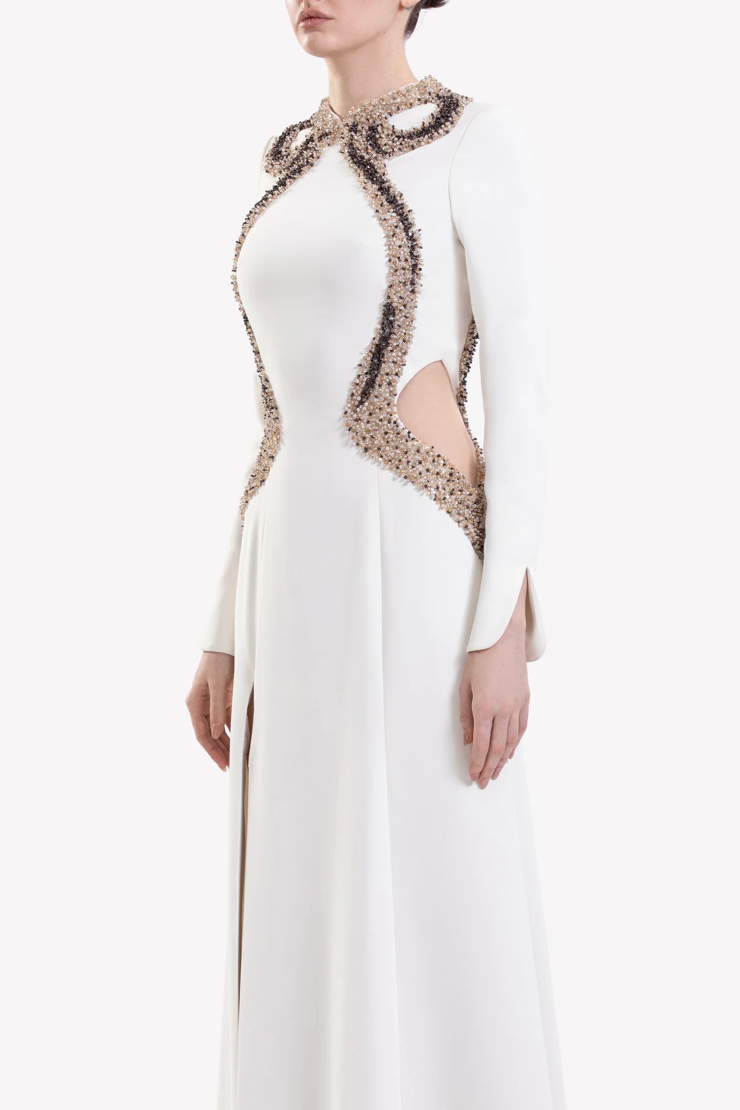 Embellished Long Dress