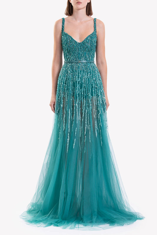 Crystal Embellished Dress