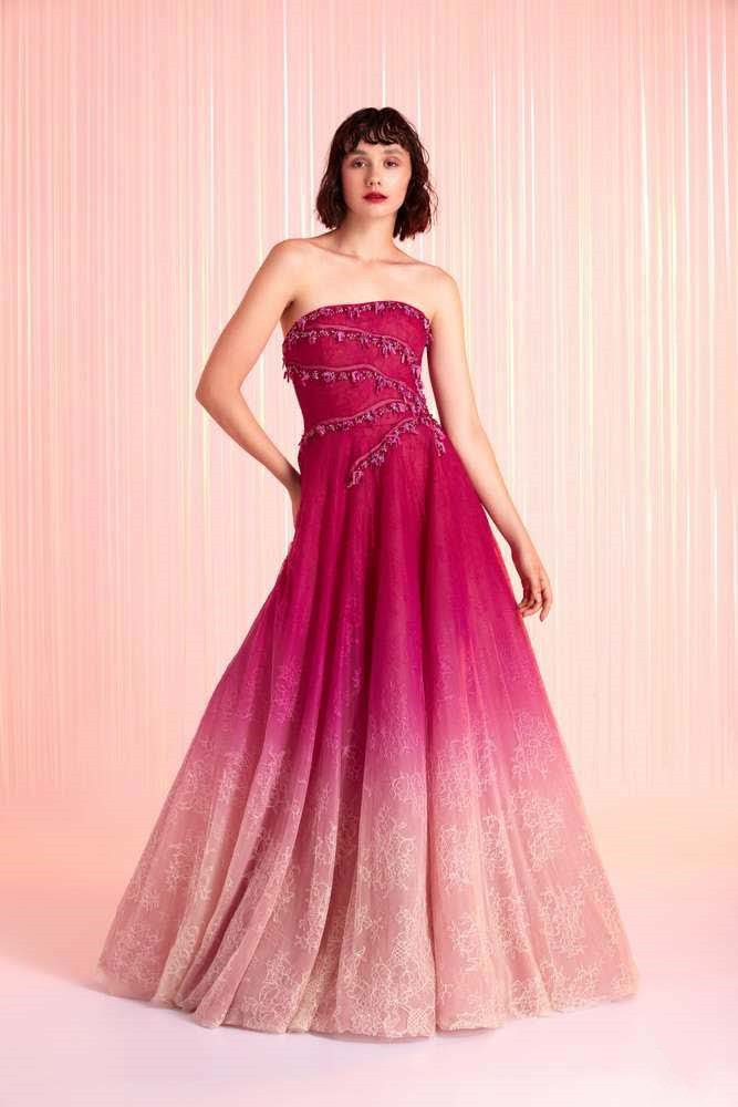 Strapless Sleeveless Gown