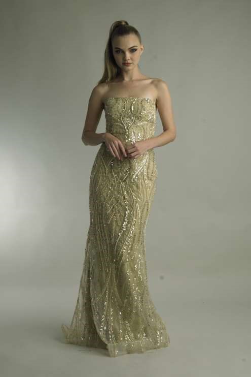 Beaded Gown