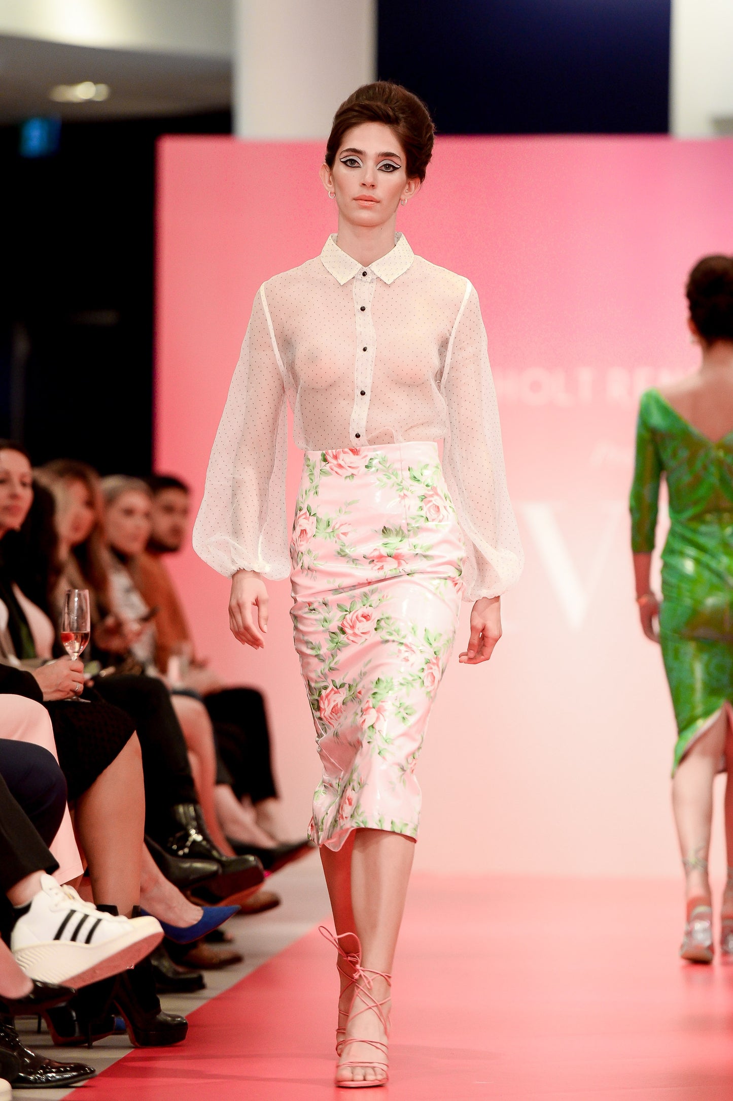 Polka Dot Blouse and Stella Skirt