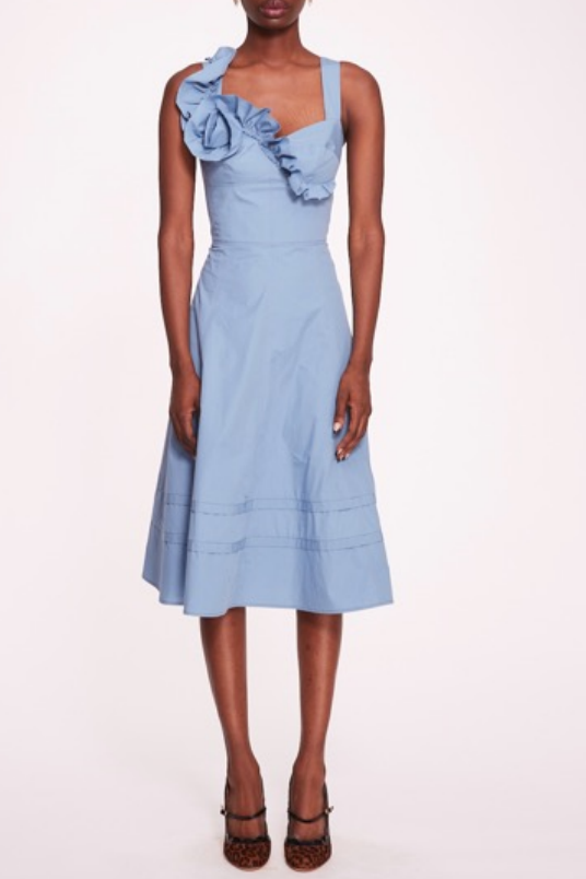 Sleeveless Floral Midi Sundress