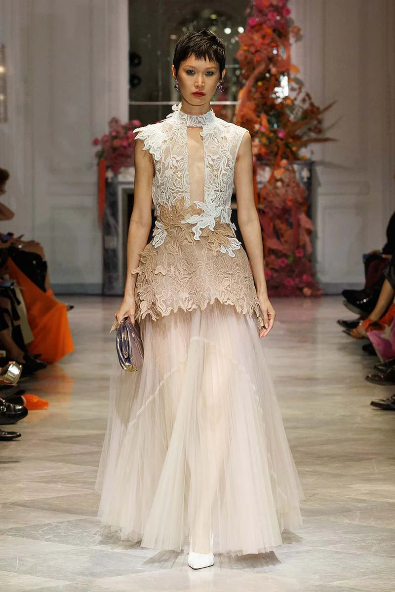 A-Line Nomad Lace Gown