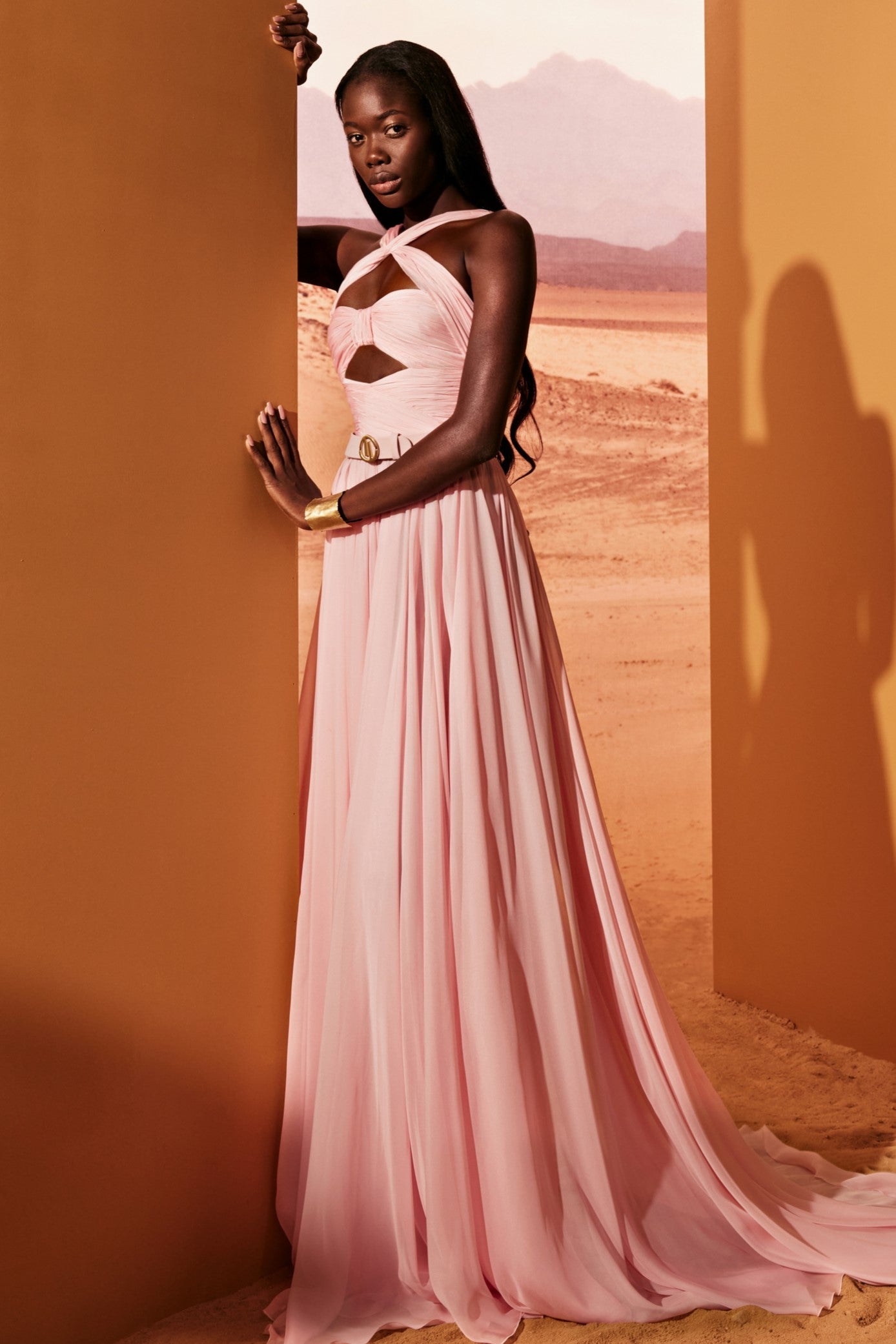 Muslin Criss-Cross Gown