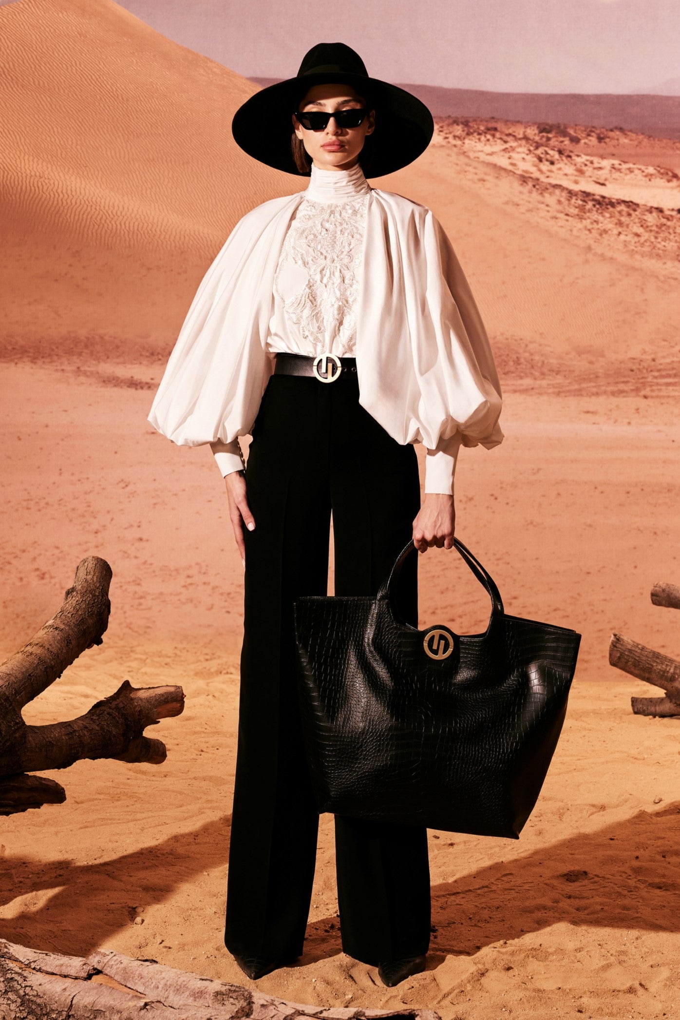 Poplin Shirt with Trousers