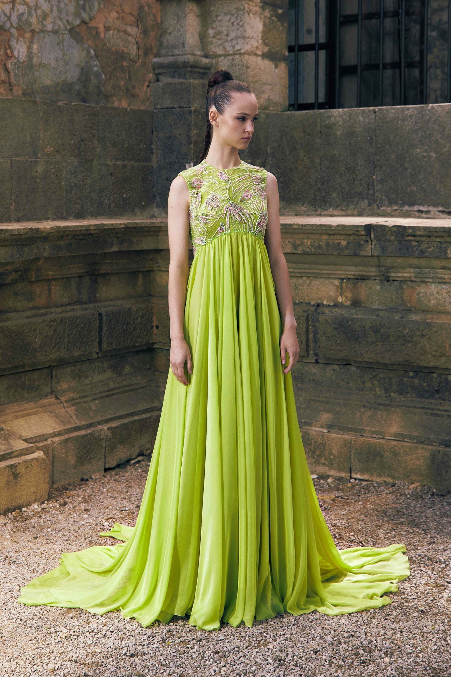Empire Mousseline Gown