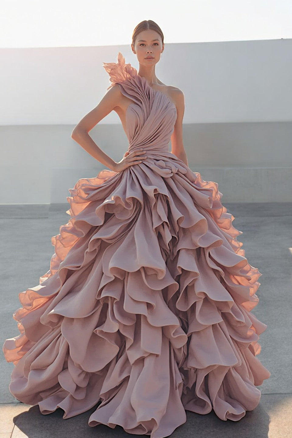 Zosia Ruffled Gown