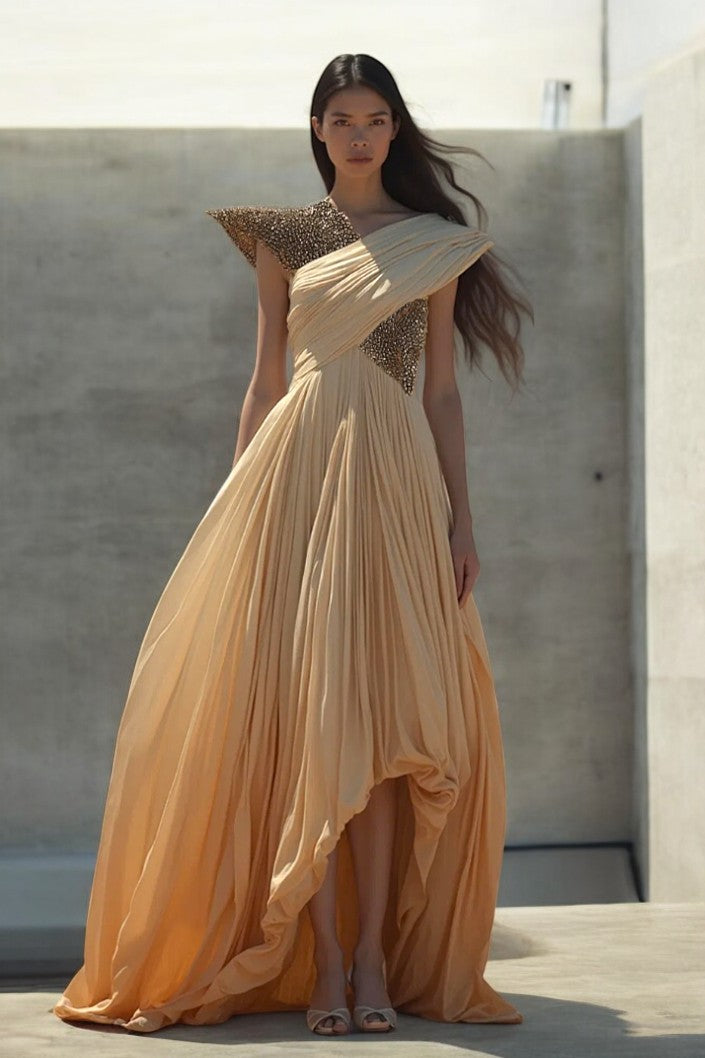 Merceria Criss Cross Gown