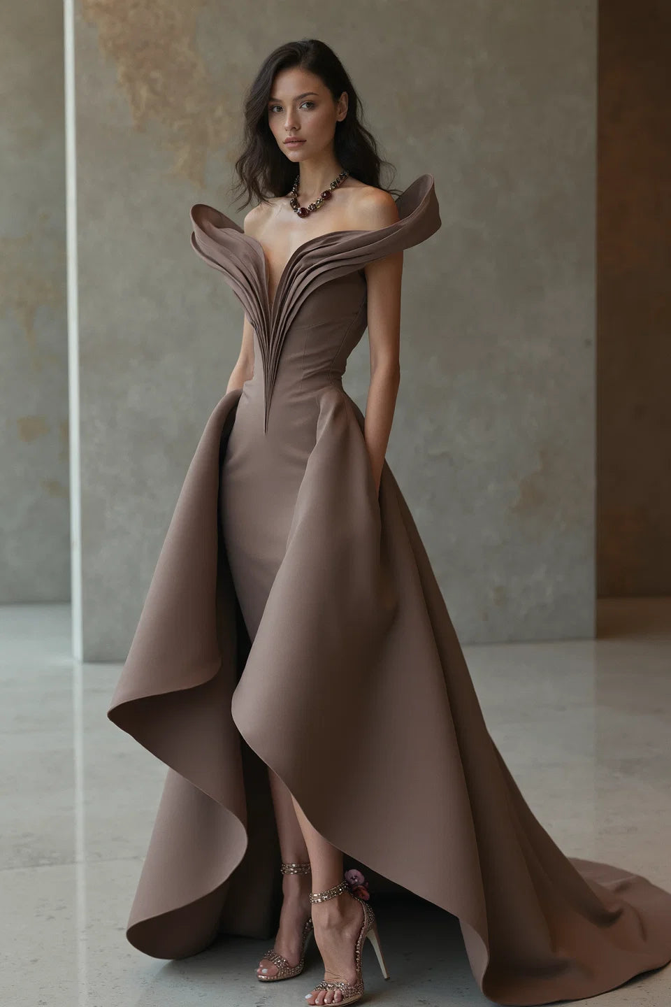 Haven High-Low Gown