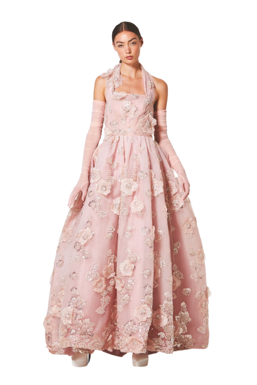 Peonies Gown