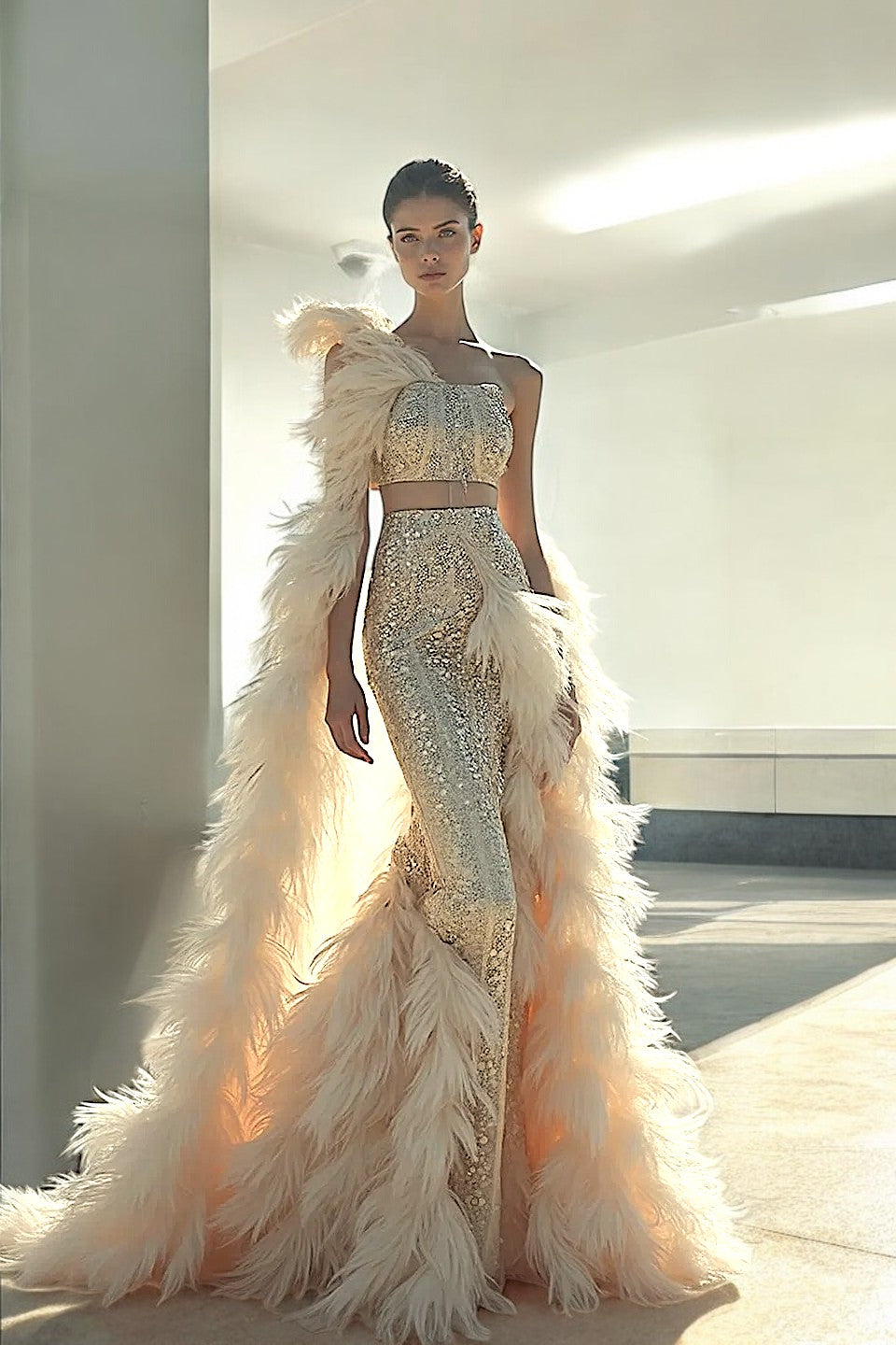 Two Piece Sequin Set