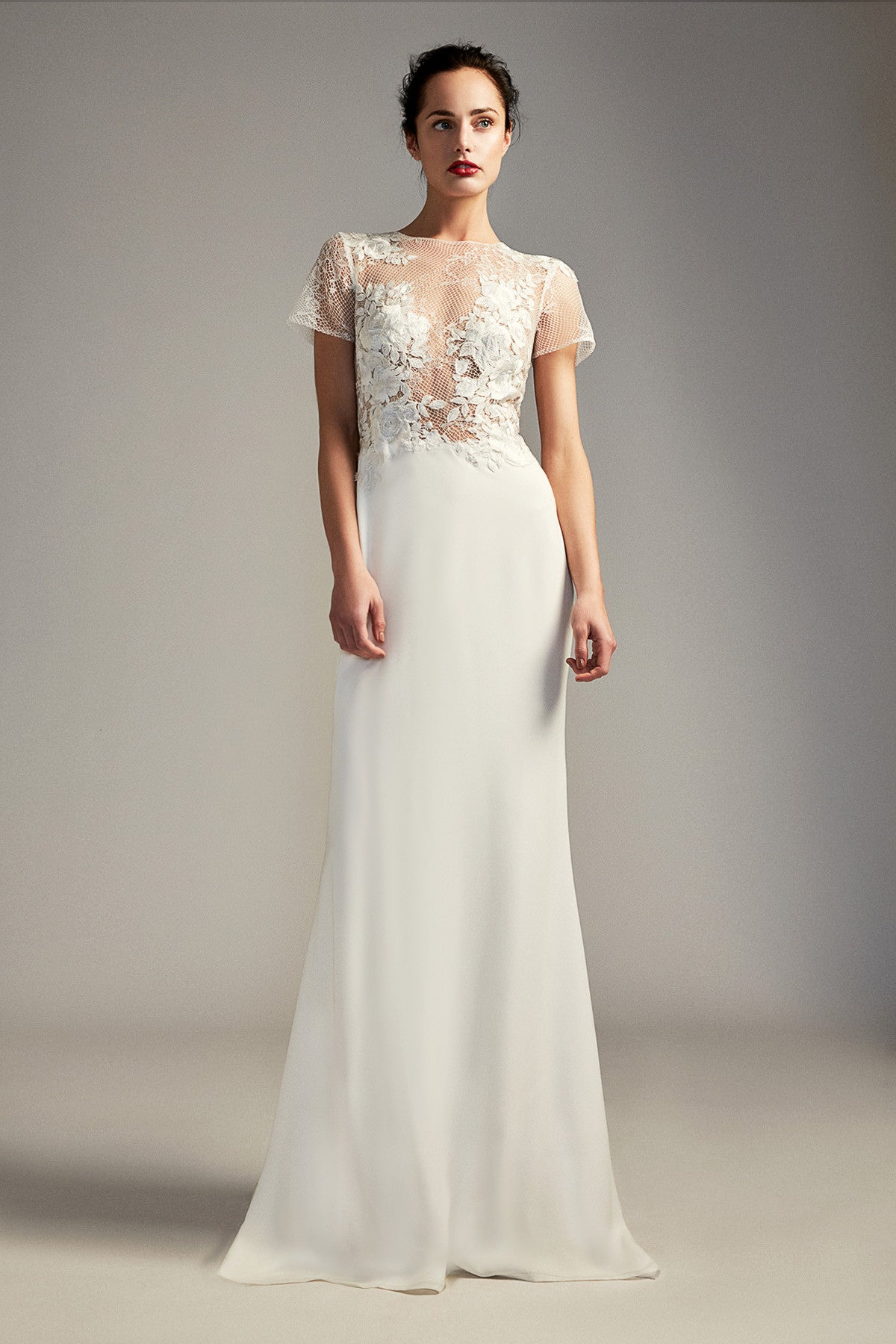 Tanya Short Sleeve Gown