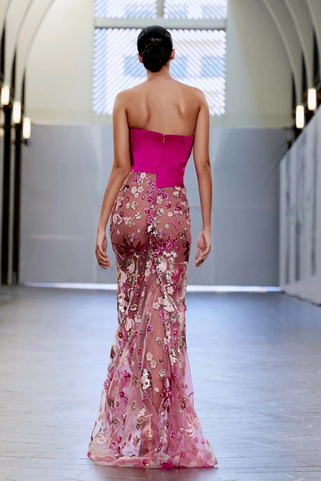 One Shoulder Multi Gown