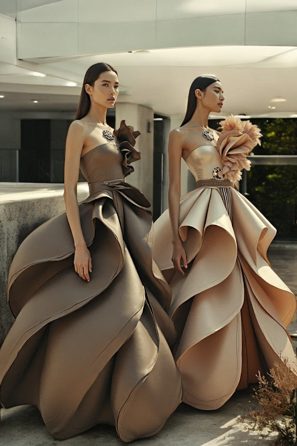 Daneeri Strapless Gown