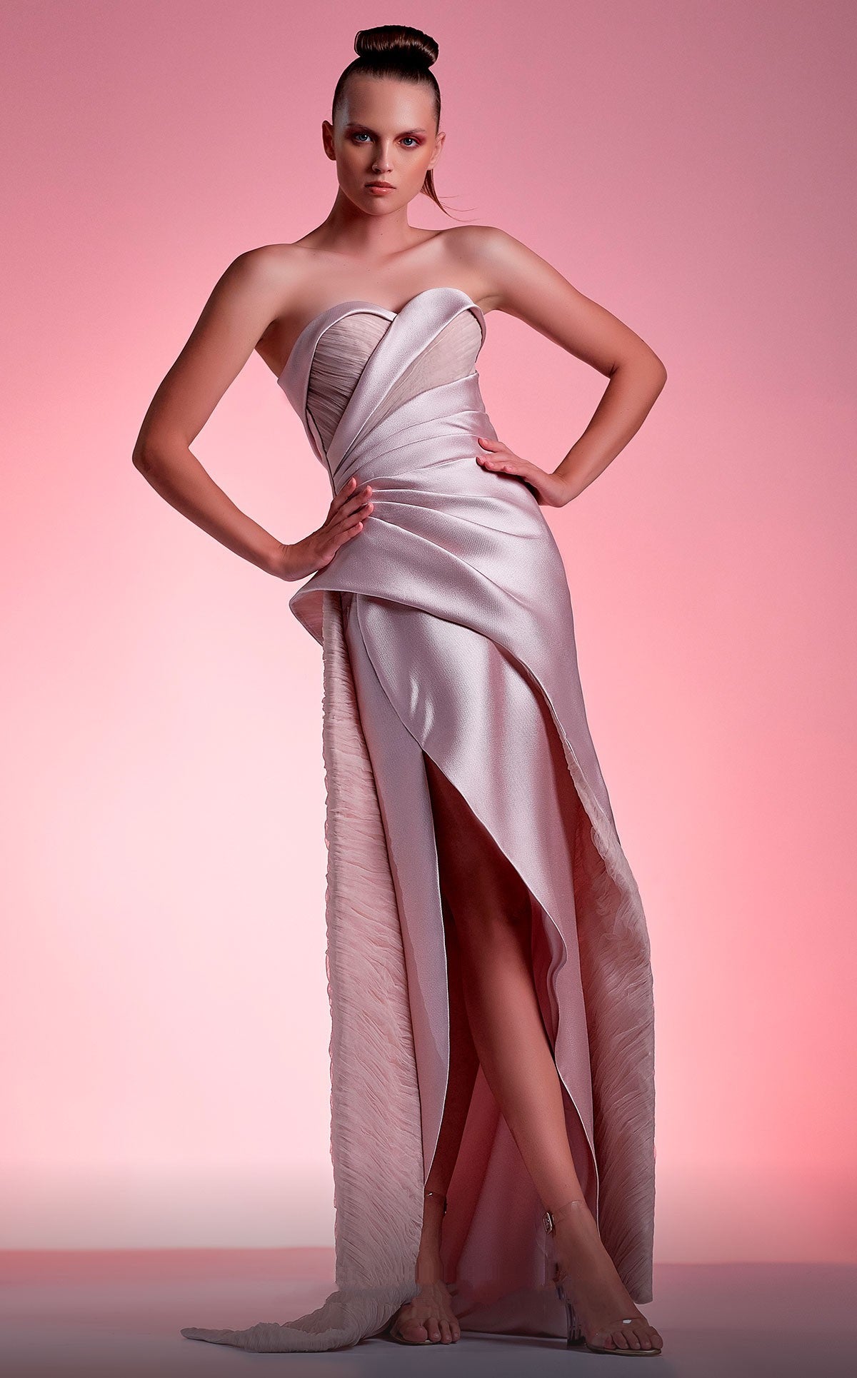 Strapless Sweetheart Gown