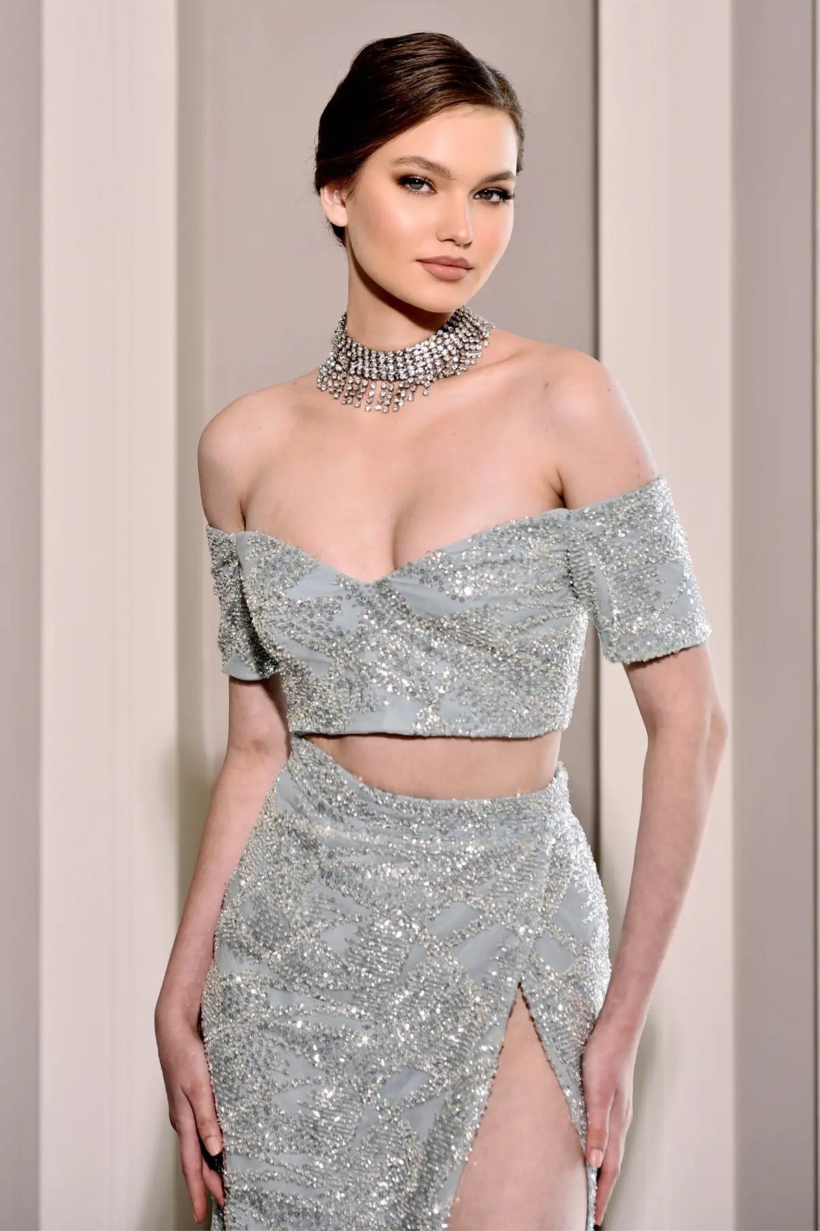 Gaia Embordered Gown