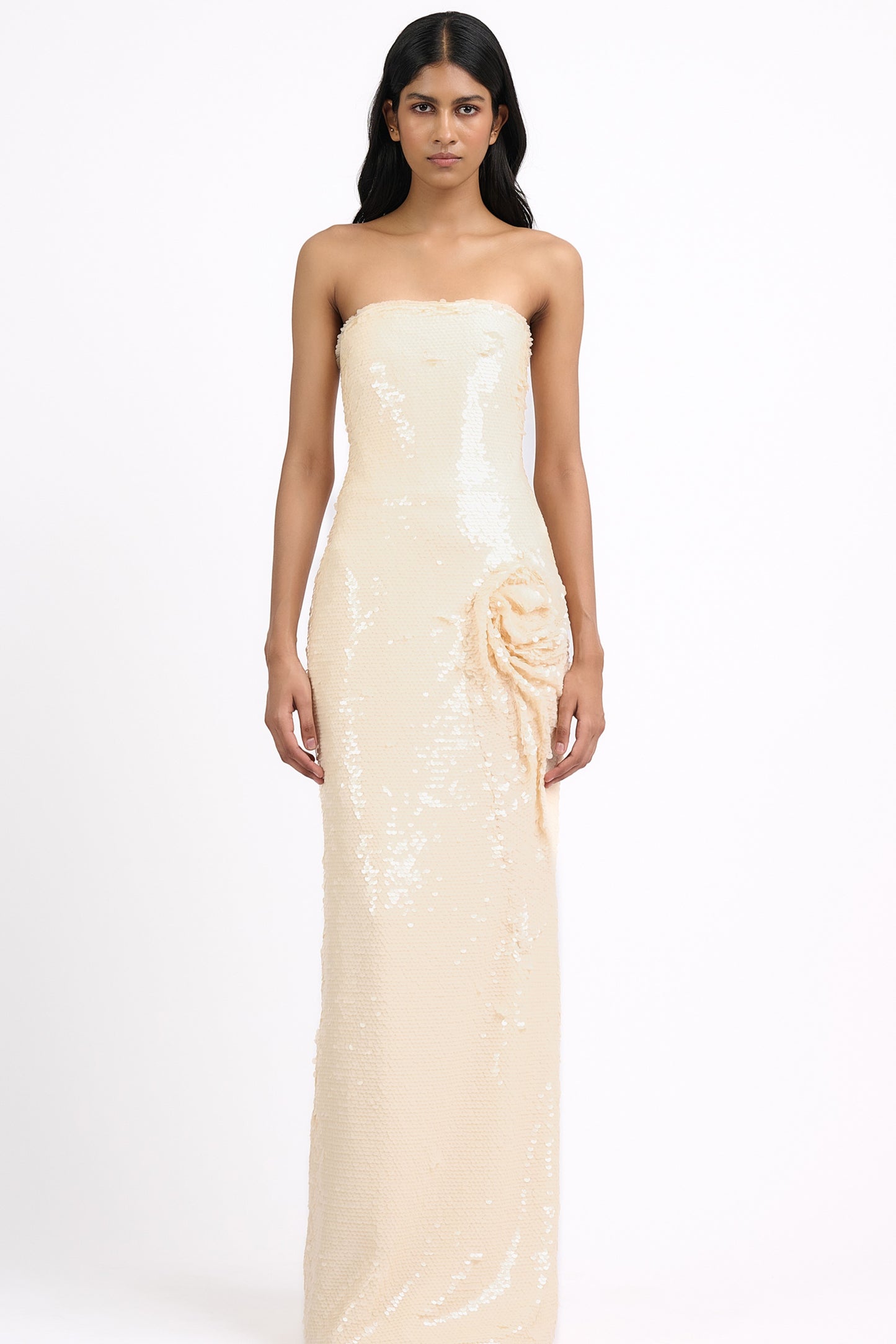 Ripple Sequin Gown