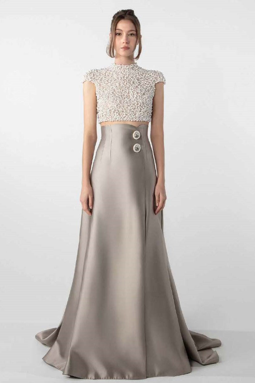 Pearl Top with Mikado Skirt