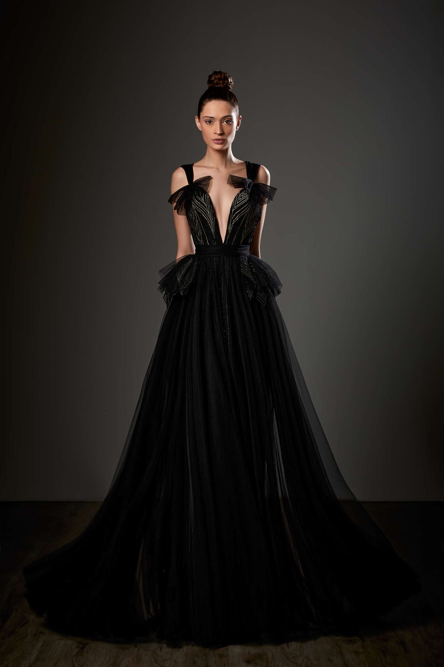 A-Line Sleeveless Gown