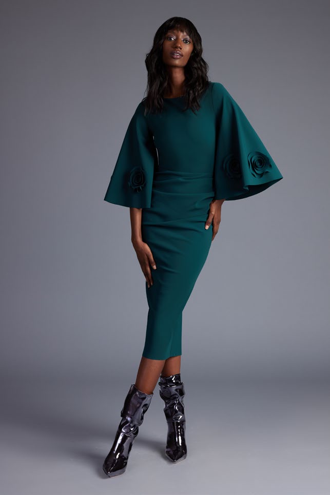 Gallant Flora Midi Dress