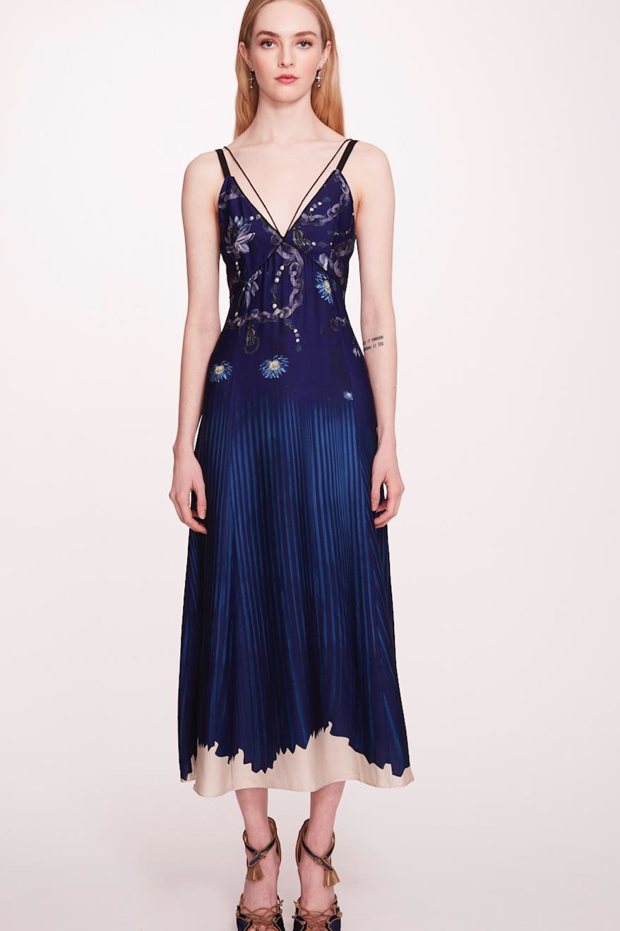 Sleeveless Tassel-Strap Dress