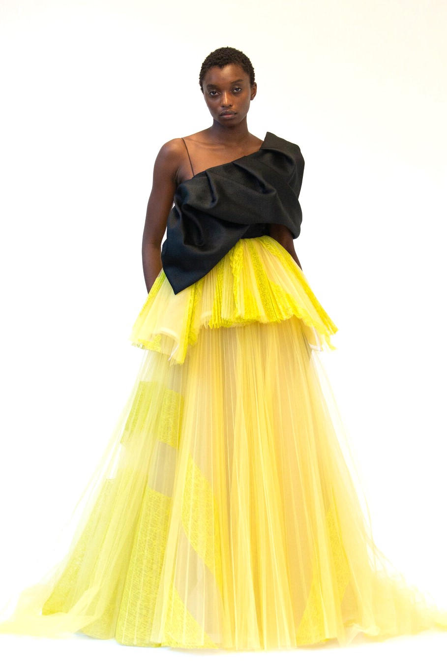 Asymmetrical Ball Gown