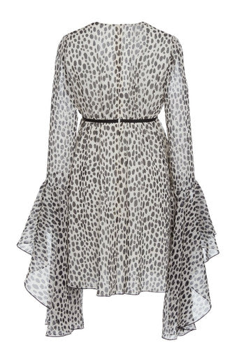 Leopard Bow Cocktail Dress