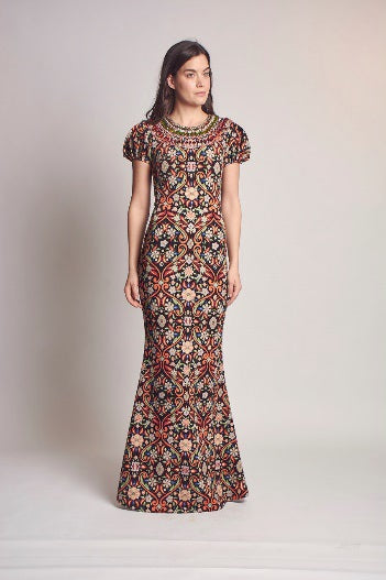 Short Sleeve Isa Gown