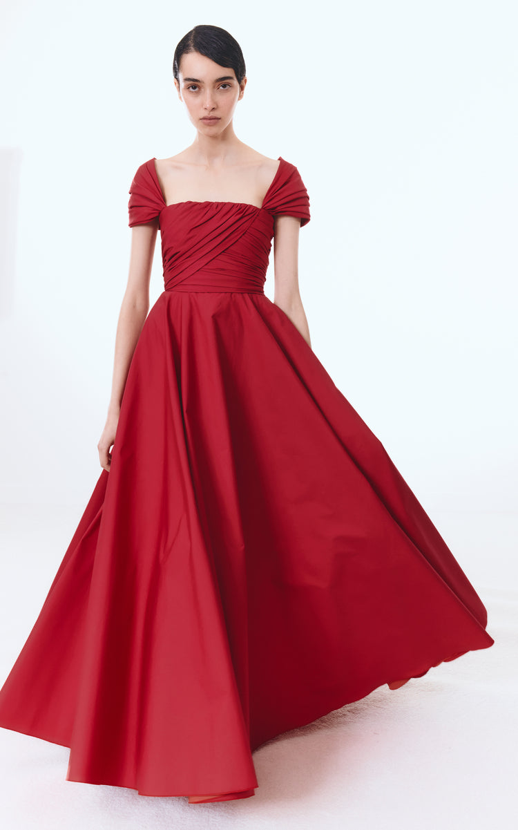 Popeline Gown