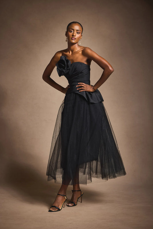 Strapless Tulle Dress