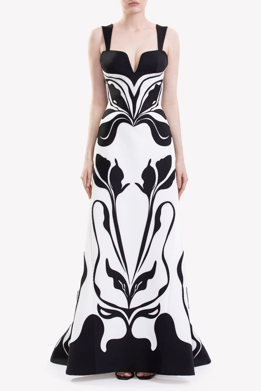 Laser Cut Scuba Dress