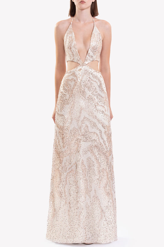 Fully Embroidered Dress