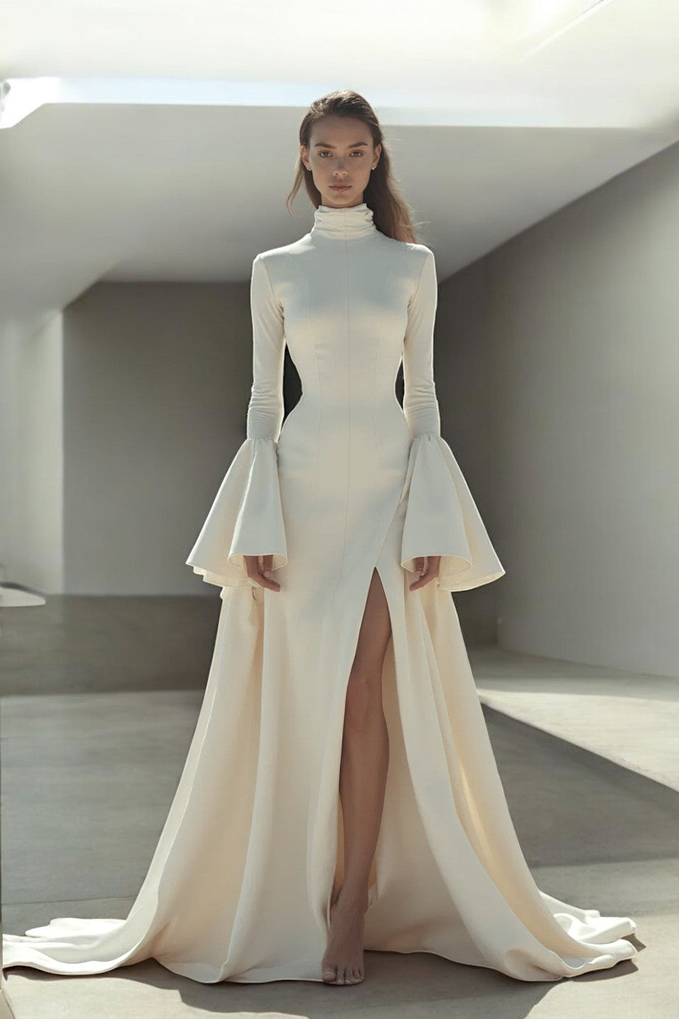 Turtleneck Gown