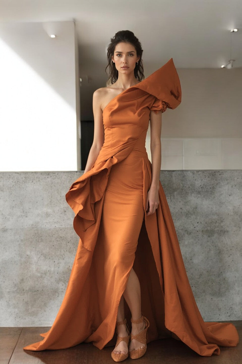 Detailed Material Gown