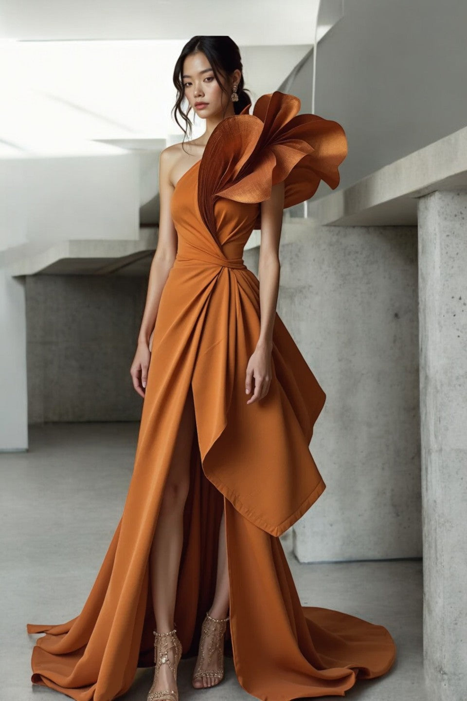 Naranja Gown