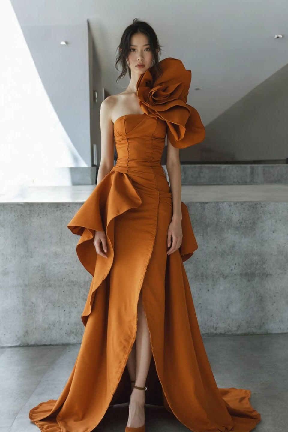 Laranja Gown