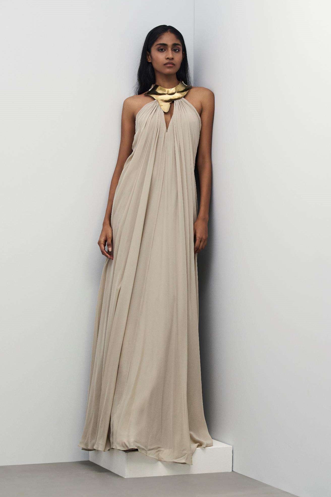 Mirage Metal Cast Gown