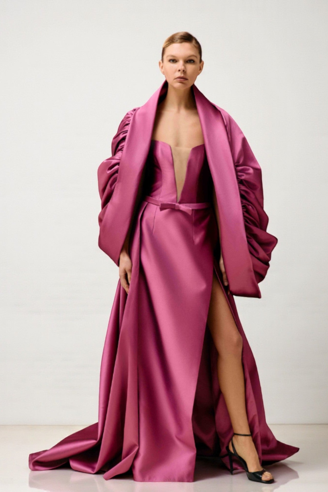 Removable Cape Gown