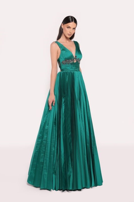 Ilda Taffeta A-Line Gown
