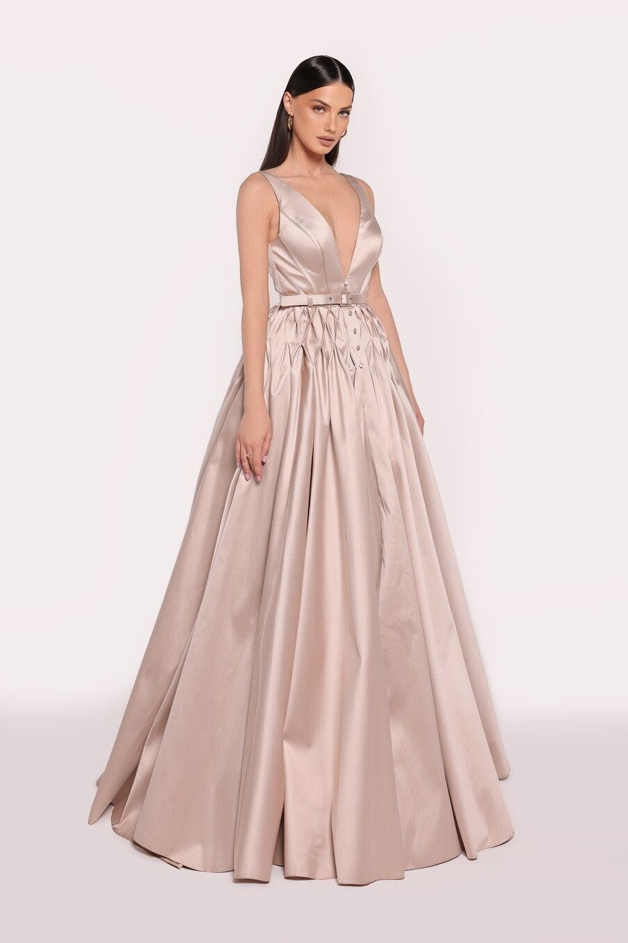 Monica Taffeta Gown