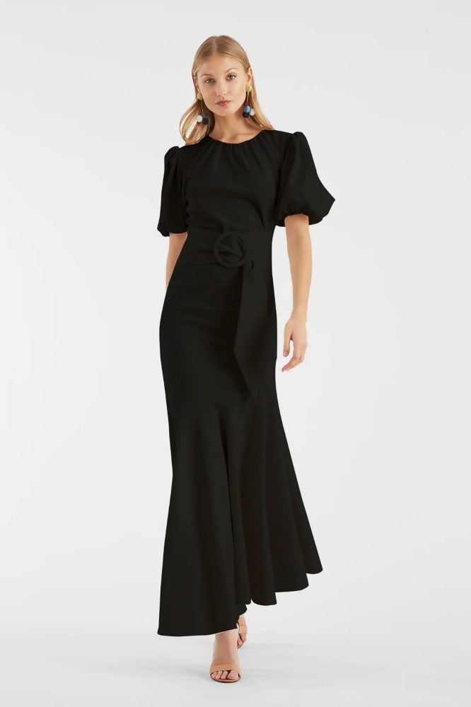 Camila Stretch Crepe Gown