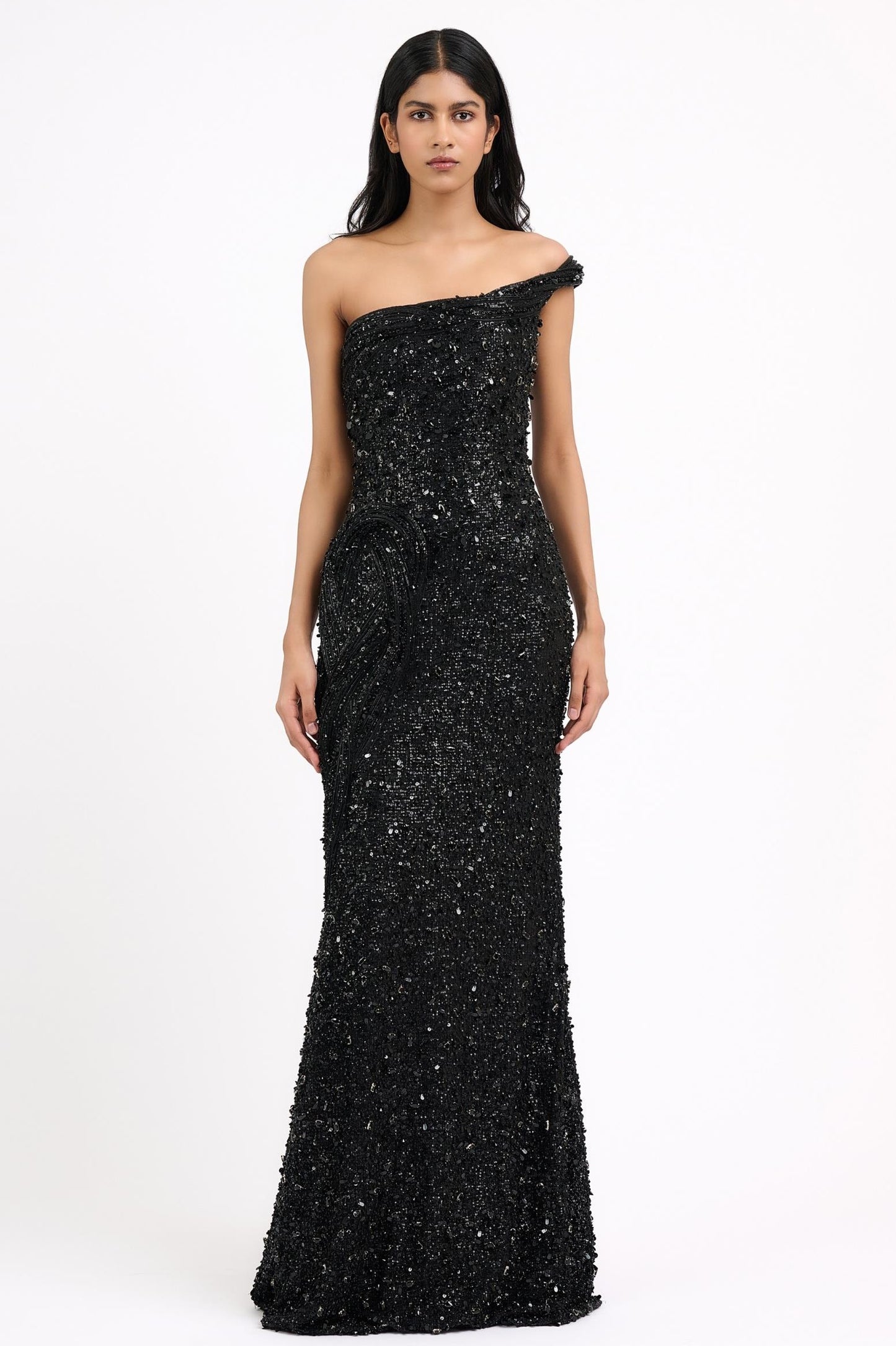 Celestial Sculpted Gown