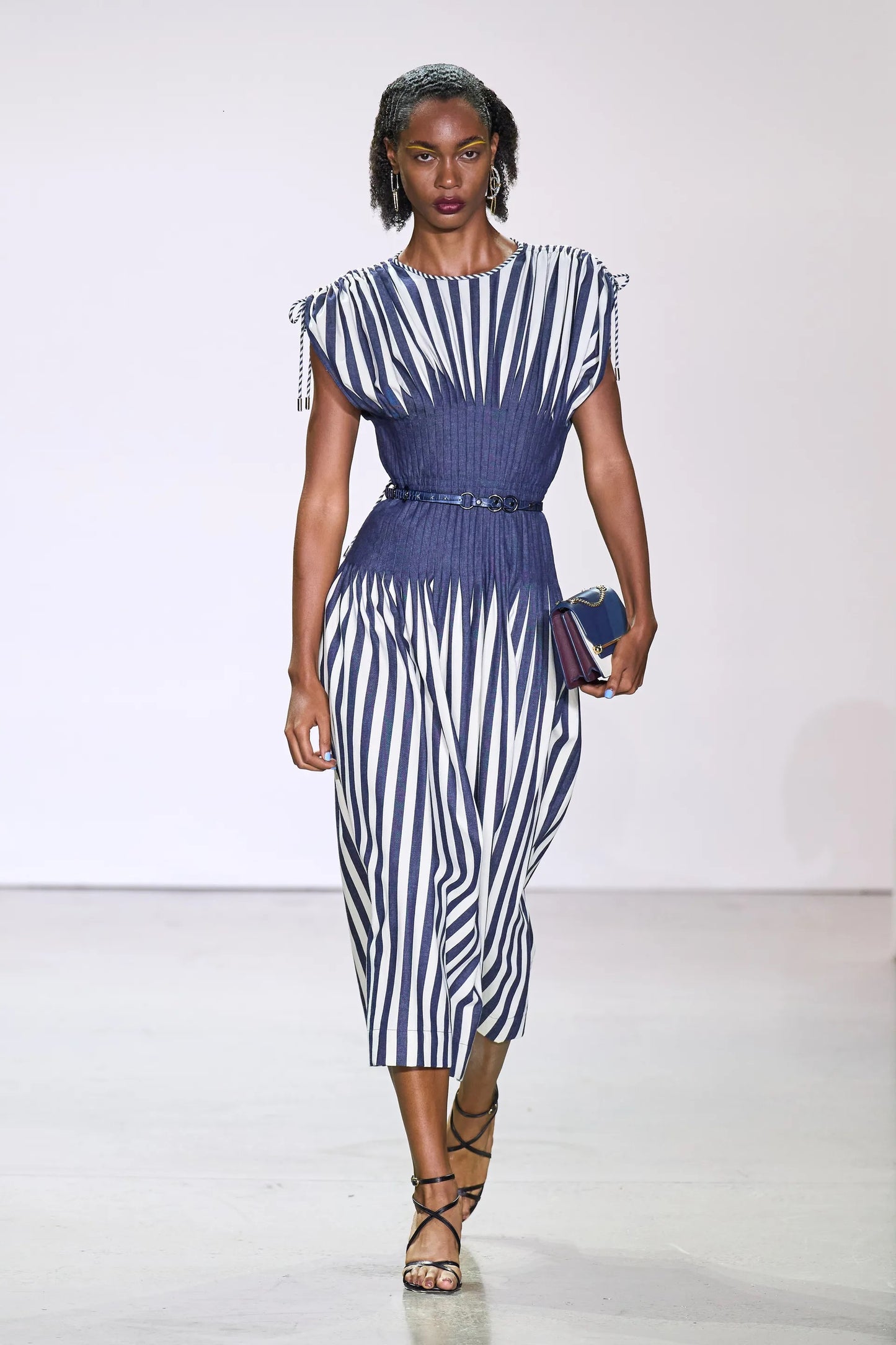 Japanese Striped Day Dress