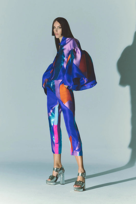 Dramatic Sleeve Top & Pants