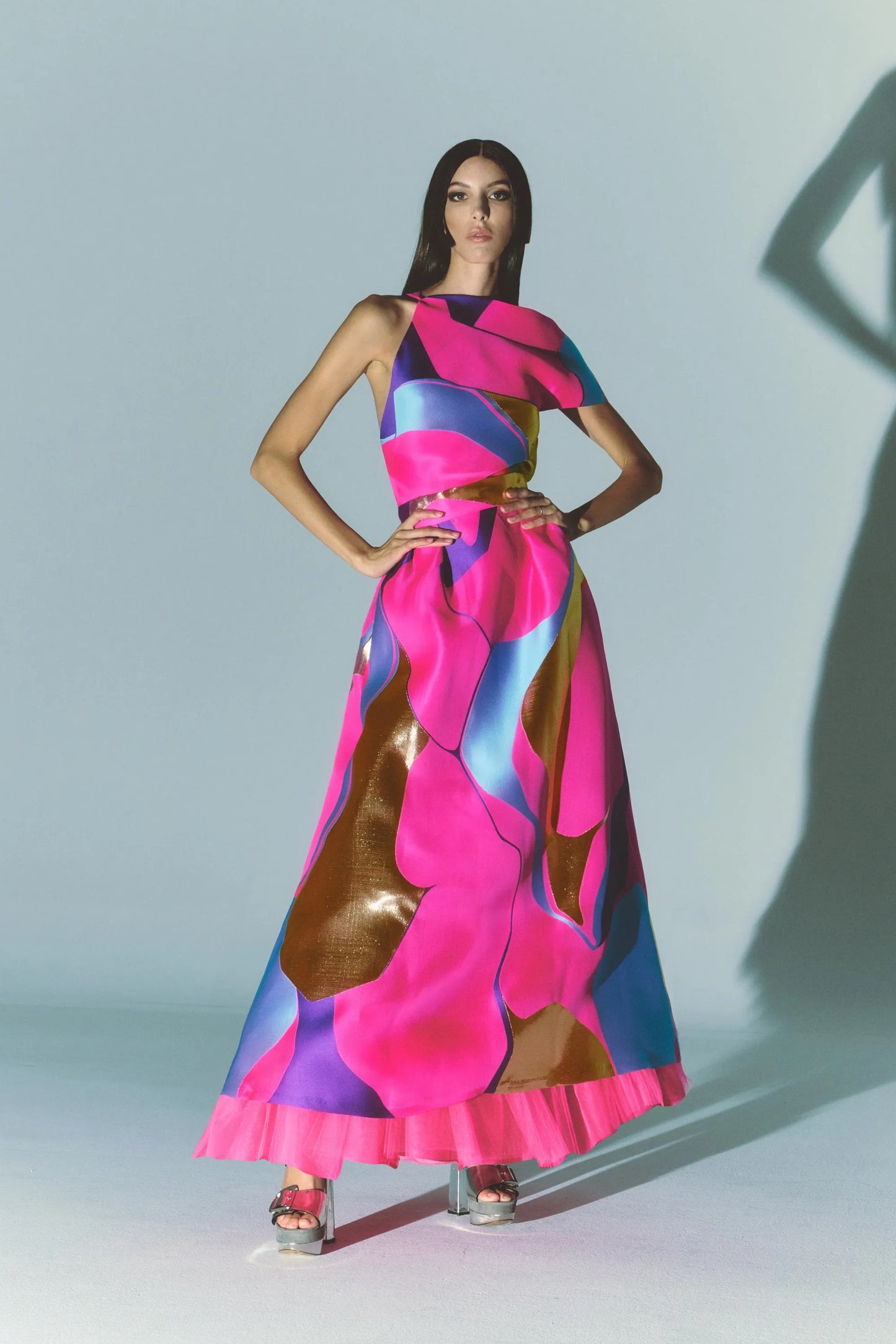 One-Sleeve Top & Skirt