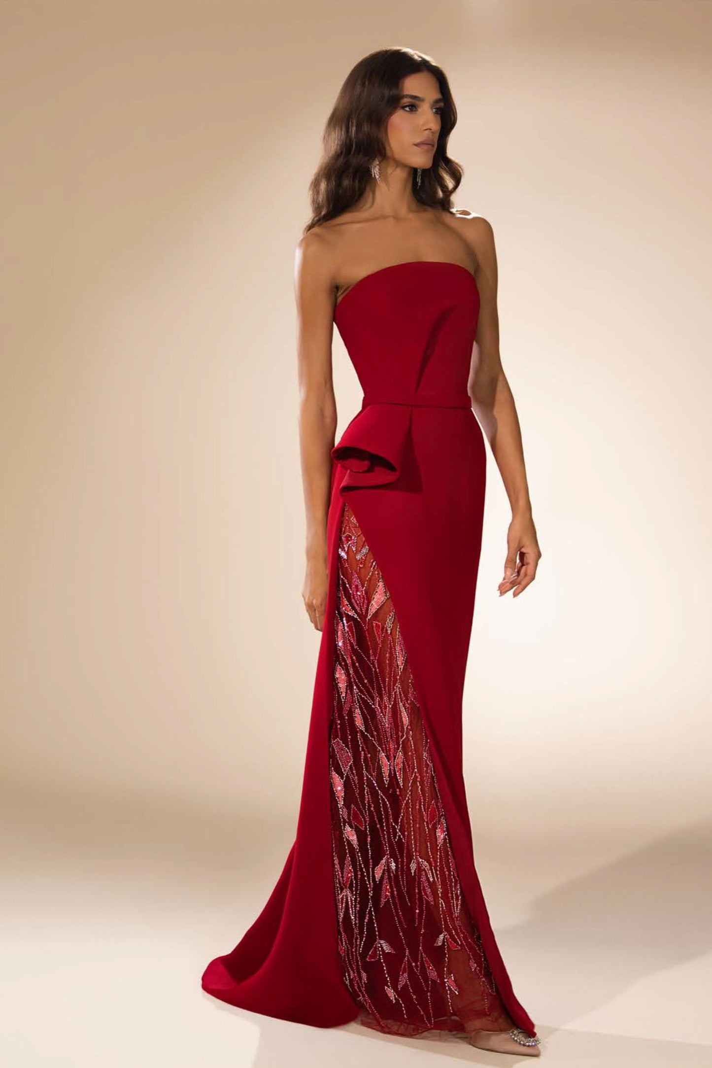 Spiral Draping Gown