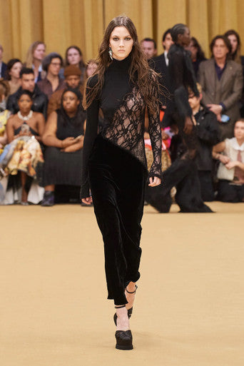 Fluid Velvet Dress